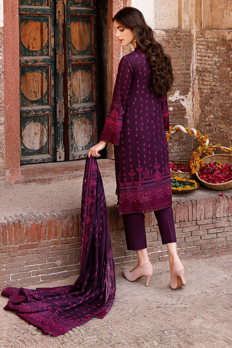 EMBROIDERED & PRINTED LAWN 2 PCS