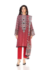 PRET EMBROIDERED & PRINTED LAWN 2 PCS