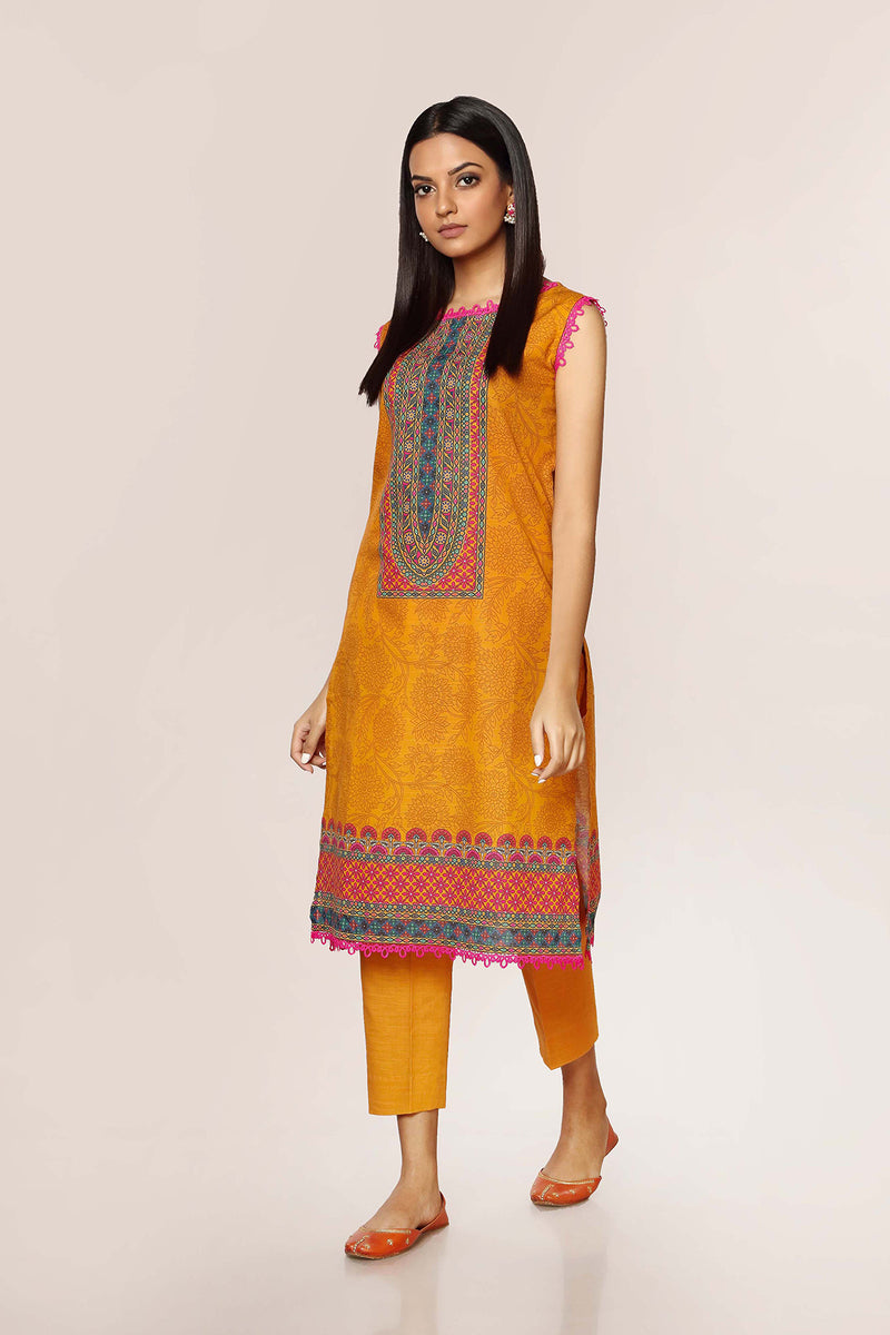PRINTED KHADDAR 2 PCS