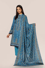 PRINTED KHADDAR 3 PCS