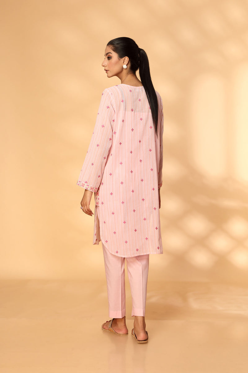 PRET EMBROIDERED  SWISS LAWN 2 PC