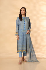 PRINTED 3 PCS  (UNSTITCHED)