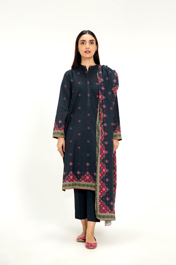 PRINTED KHADDAR 2 PCS (UNSTITCHED)