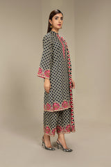 PRET PRINTED KHADDAR 3 PCS