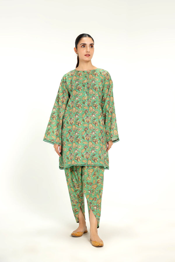 PRINTED KHADDAR 2 PCS (UNSTITCHED)